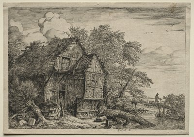 Küçük Köprü by Jacob van Ruisdael