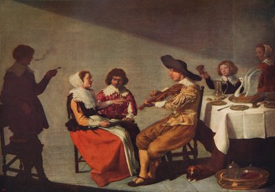 Müzikli Bir Parti, 1631, c1915 by Jacob van Velsen