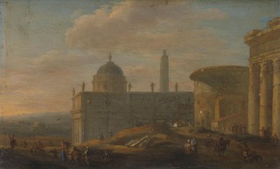 İtalyan şehir manzarası by Jacob van der Ulft