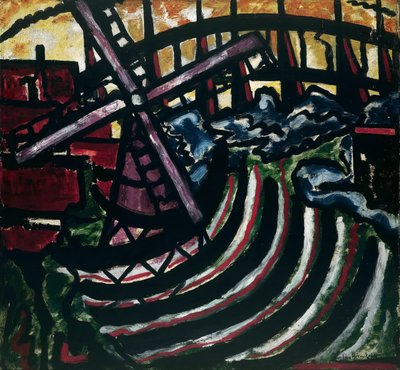 Hollandalı Değirmen, 1916. by Jacoba Berendina van Heemskerck van Beest