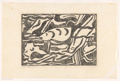 Kompozisyon XIII (orijinal başlık) by Jacoba van Heemskerck (signed by artist)
