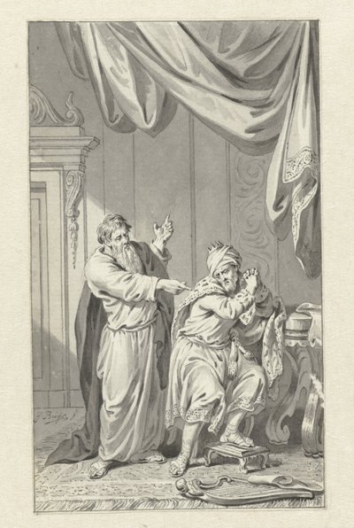 David ve Nathan by Jacobus Buys