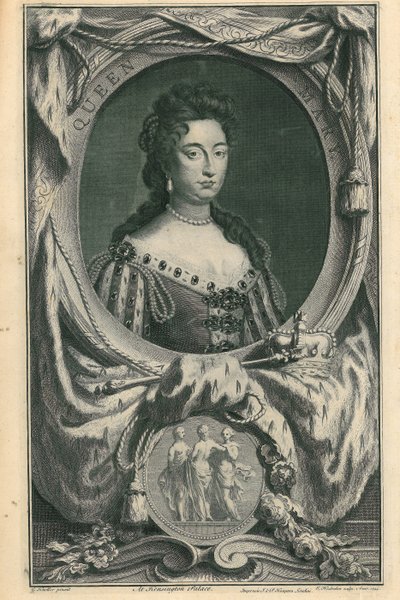Kraliçe Mary by Jacobus Houbracken