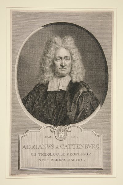 Adrianus ve Cattenburg by Jacobus Houbraken