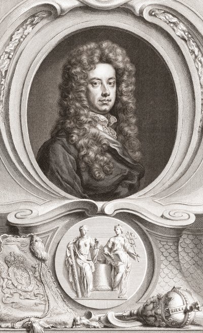 John Somers, 1 Baron Somers by Jacobus Houbraken
