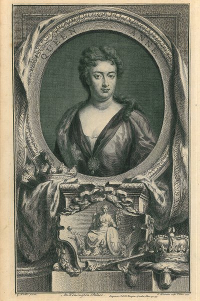 ರಾಣಿ ಅನ್ನಿ ಟರ್ಕ್ by Jacobus Houbraken