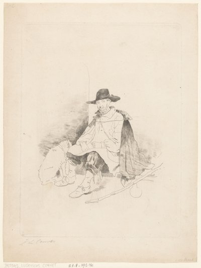 Dinlenme gezgini by Jacobus Ludovicus Cornet