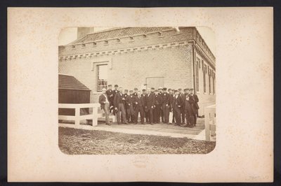İşçilerin toplu fotoğrafı, 1867-1869 Rotterdam