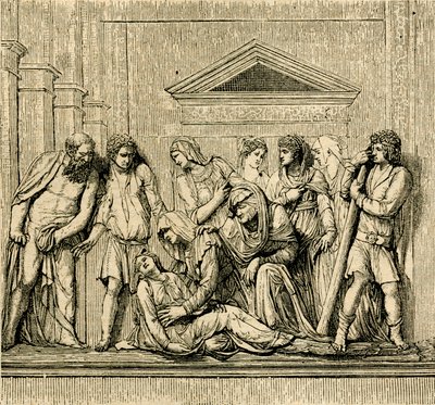 Aziz Anthony boğulan kadını canlandırıyor, Jacopo Sansovino'nun (1486-1570) mermer kabartması, Padua Aziz Anthony Bazilikası, Padua, Veneto, İtalya by Jacopo (1486 1570) Sansovino