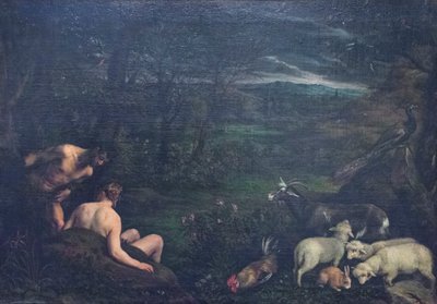 Dünyevi cennet by Jacopo (1510-92) Bassano