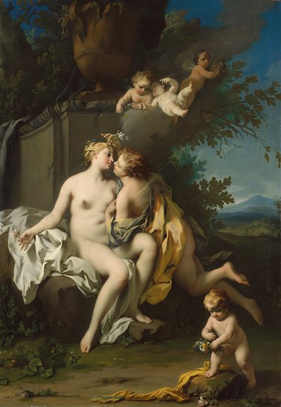 Flora ve Zephyr, 1730