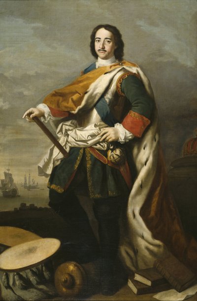 Pierre I le Grand, tsar de Russie - İmparator I. Büyük Peter