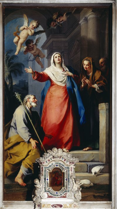 Ziyaret (Resim by Jacopo Amigoni