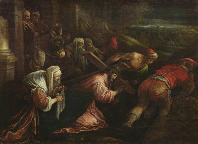 Haçı taşıyan İsa, c.1570-80 by Jacopo Bassano