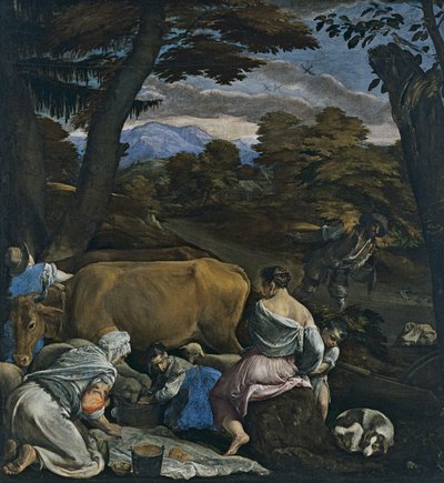 Ekici benzetmesi by Jacopo Bassano il vecchio