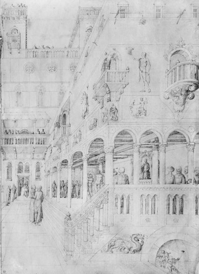The Flagellation, Jacopo Bellini