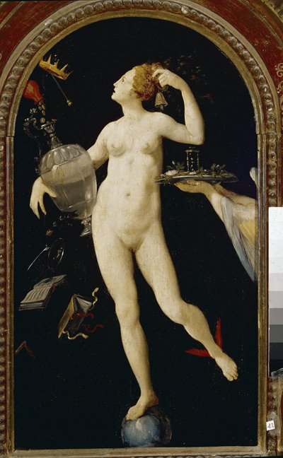 Alegori of Fortune (tahta üzerine yağlı boya, 16. yüzyıl sonu) by Jacopo Ligozzi