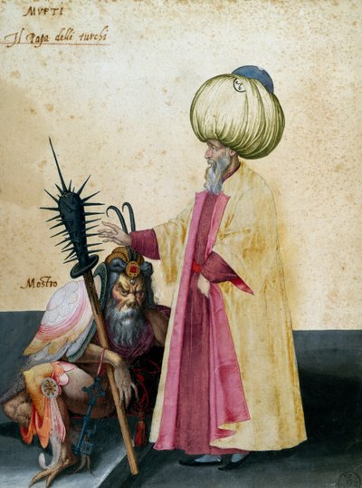 Müftü ve canavar, Jacopo Ligozzi
