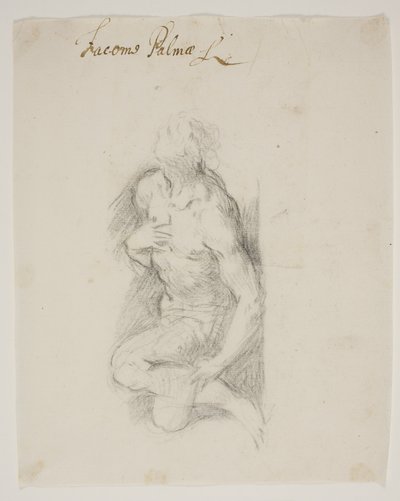 Aziz Sebastian diz çökmüş by Jacopo Palma