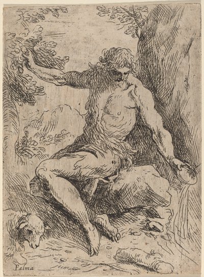 Aziz John the Baptist by Jacopo Palma il Giovane