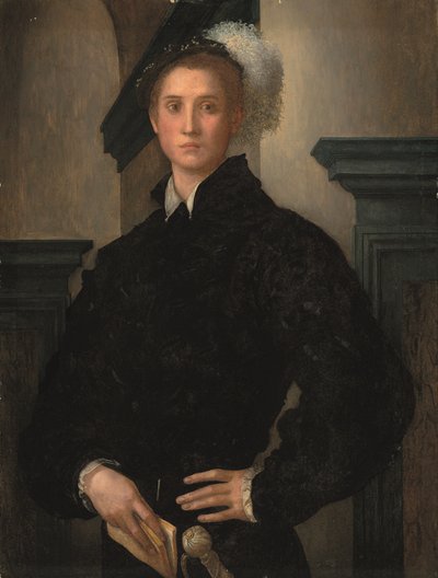 Cosimo I de' Medici'nin Portresi (1519-74) (panelde yağ (veya yağ ve tempera)) by Jacopo Pontormo