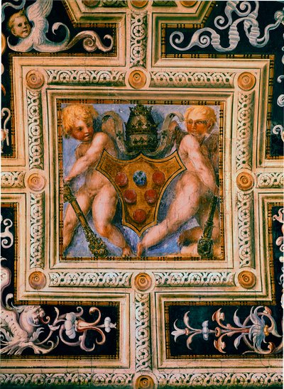 Putti ve Papa X. Leon