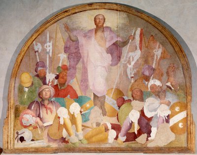 Diriliş - Fresk by Jacopo Pontormo