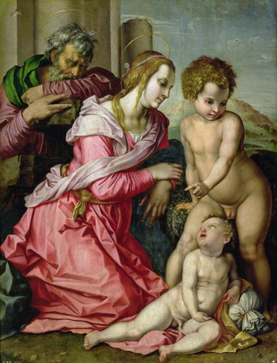 Kutsal Aile by Jacopo Pontormo