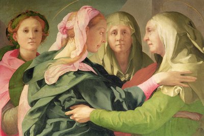 60438 Ziyaret detayı by Jacopo Pontormo