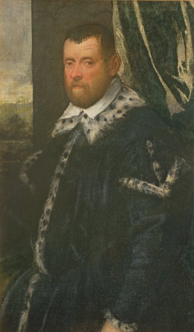 Battista Morosoni (1537-98), Yüksek Savcı by Jacopo Robusti Tintoretto