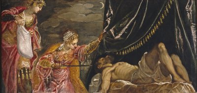 Judith ve Holofernes by Jacopo Robusti Tintoretto