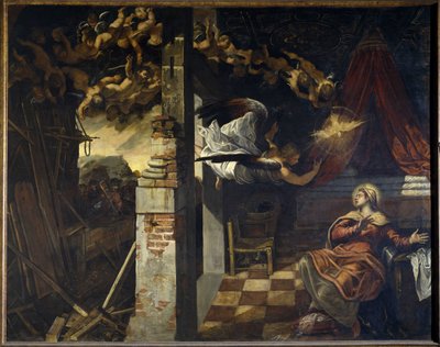 Duyuru. Le Tintoretto (Il Tintoretto) olarak bilinen Jacopo Robusti