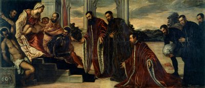 Madonna dei Camerlenghi, yaklaşık 1567. by Jacopo Robusti Tintoretto
