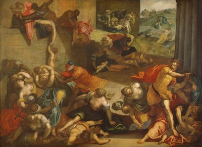 Masumların Katliamı by Jacopo Robusti Tintoretto