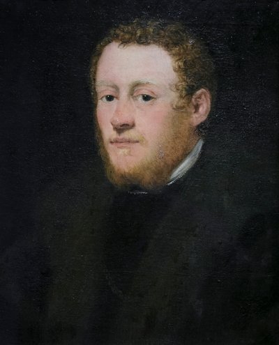 Kızıl saçlı genç bir adamın portresi by Jacopo Robusti Tintoretto