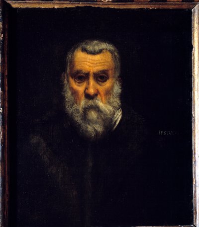 Otoportre. Tintoretto (Tintoret) olarak bilinen Jacopo Robusti