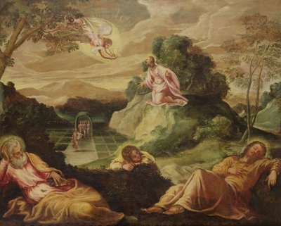 Bahçedeki Acı by Jacopo Robusti Tintoretto