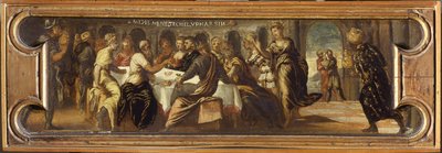 Belşatsar Bayramı. by Jacopo Robusti Tintoretto