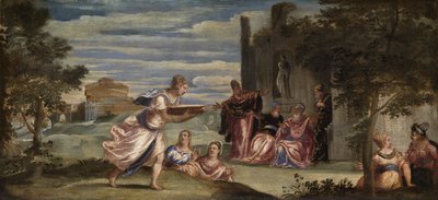 Tuccia Sınavı, 1555 dolayları (tuval üzerine yağlıboya) by Jacopo Robusti Tintoretto