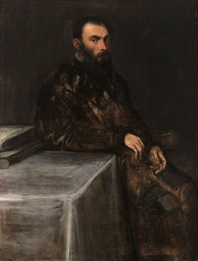 Bir Adamın Portresi by Jacopo Tintoretto