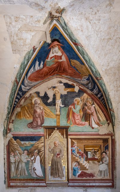 S. Bernardino ve Azizlerin Hikayeleri, St. Francis Kilisesi, Siena St. Bernardino Şapeli by Jacopo Vincioli