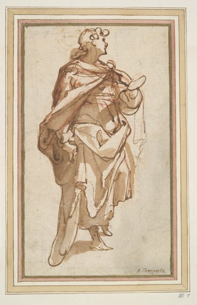 ayakta genç adam by Jacopo Zucchi