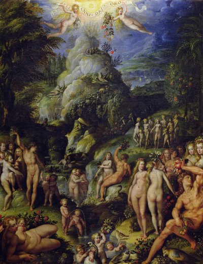 Altın Çağı, c.1565 by Jacopo Zucchi
