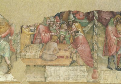 Kardeşleri tarafından satılan Yusuf (fresk) by Jacopo da Bologna