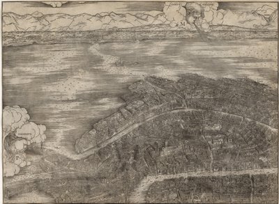 Venedik manzarası by Jacopo de