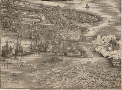 Venedik manzarası by Jacopo de