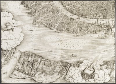 Venedik görünümü [sol alt blok] by Jacopo de