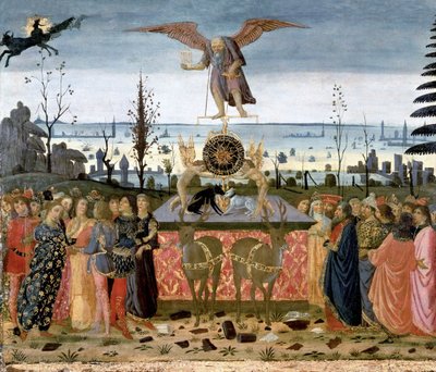 Zamanın Zaferi, 1480-1490 by Jacopo del Sellaio