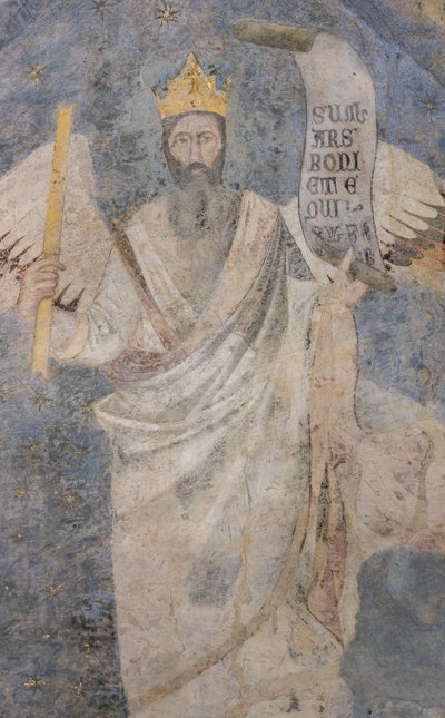Hukuk Alegorisi (fresk) by Jacopo di Cione