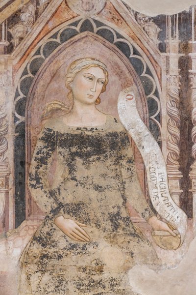 Retorik Alegorisi (fresk) by Jacopo di Cione